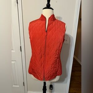 Talbots Coral Vest